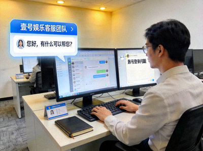壹号娱乐客服团队正在为用户提供在线支持和服务的场景